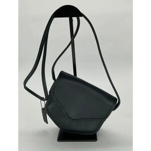 Pre-owned COACH Leather Crossbody Bag Vintage Megan 9921 Navy